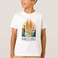 Espagne Barcelone Espagne Cute cadeau de voyage es