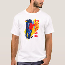 T-shirt Espagne blanc. 05