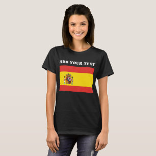 T-shirt Espagne Coupe du monde de football 2022