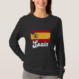 T-shirt Espagne Drapeau Pride Coeur España Fiers Racines E