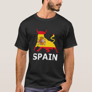 T-shirt Espagne Espagne Espagne Bull Fighting Espagne