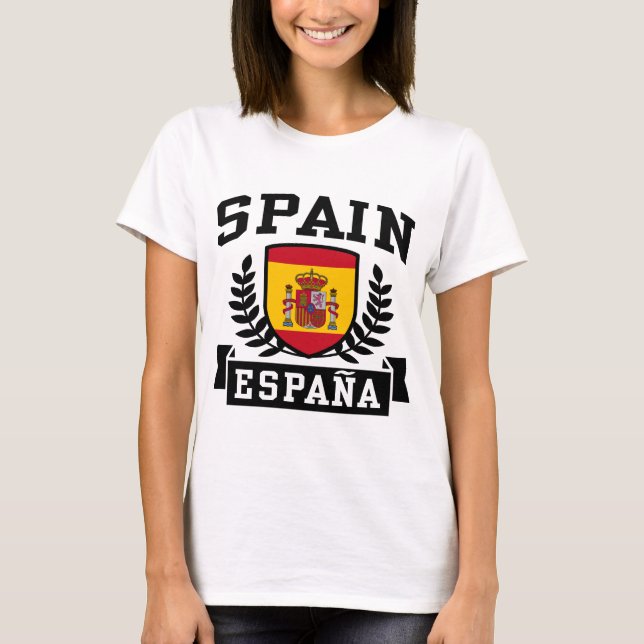 T-shirt Espagne Espana (Devant)