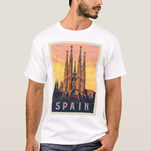 T-shirt Espagne   Familia Sagrada