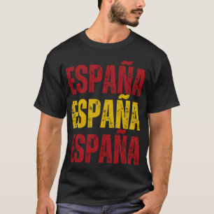 T-shirt Espagne fille fierté espagnole