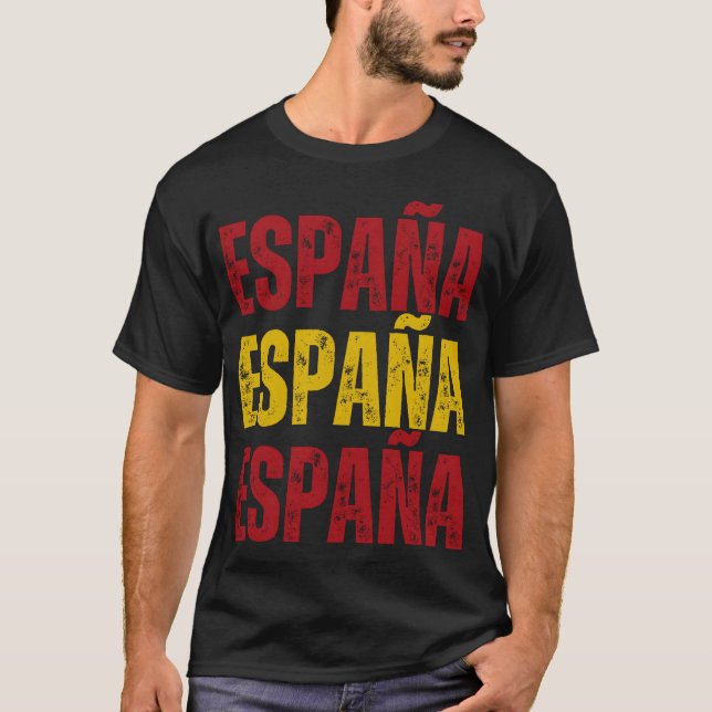 T-shirt Espagne fille fierté espagnole (Devant)