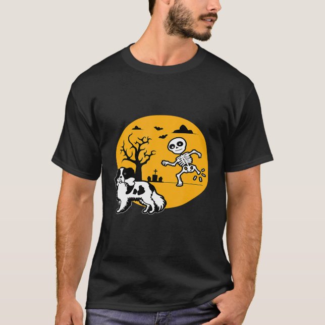 T-shirt Espagne Halloween Costume Funny Skeleton Bone For (Devant)