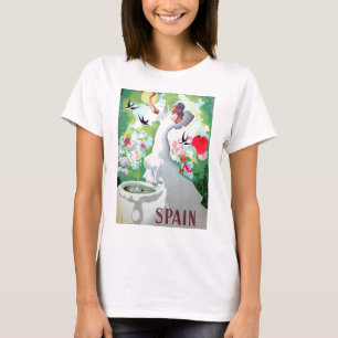 T-shirt Espagne Image vintage