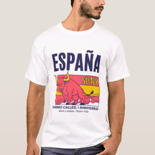 T-shirt Espagne : le Camino a appelé, j'ai répondu