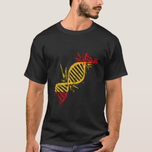 T-shirt Espagne Racines Espagne Drapeau ADN Molecule Espag