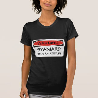 T-shirt Espagnol avec une attitude