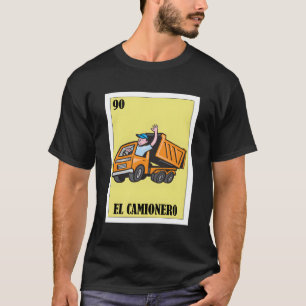 T-shirt Espagnol Chauffeur de Camion Cadeau de Loterie Mex
