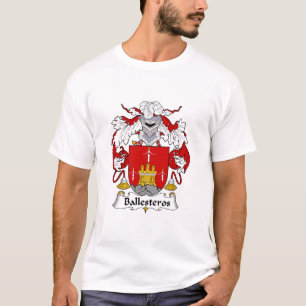 T-shirt espagnol de crête de famille de