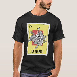 T-shirt Espagnol Hispanique Maman Design de loterie - Bing