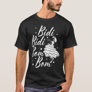 T-shirt Espagnol Latina Mexicaine Cumbia Dance Bidi Bidi