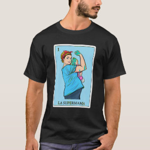 T-shirt Espagnol Mexicaine Bingo Drôle Cadeaux Maman La Su