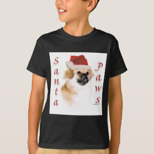 T-shirt Espagnol tibétain Père Noël Paws
