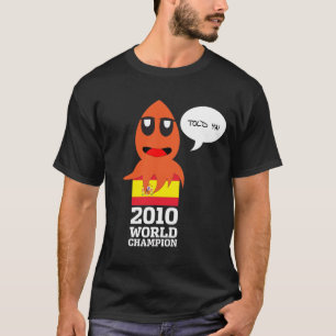 T-shirt España Campeón del Mundo