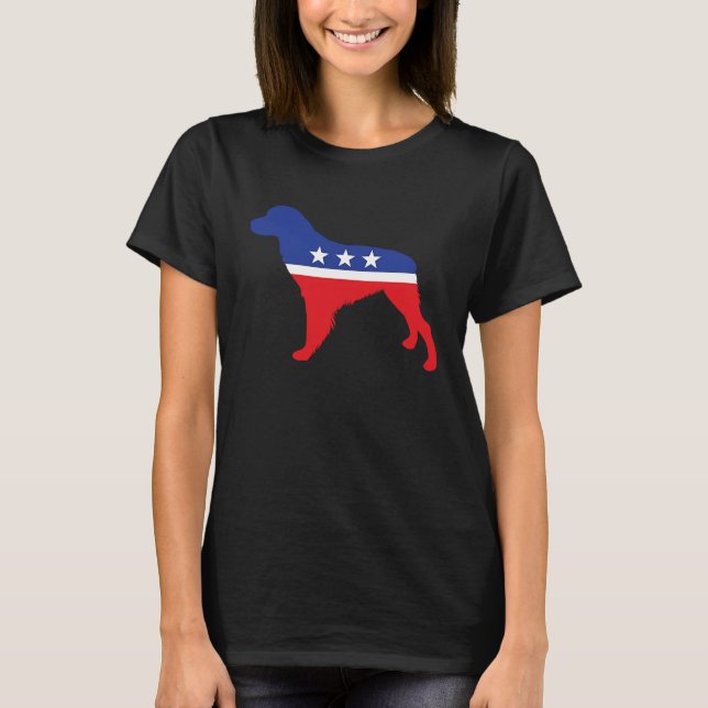 T-shirt Espanol Breton Dog  Political Symbol Election Masc (Devant)