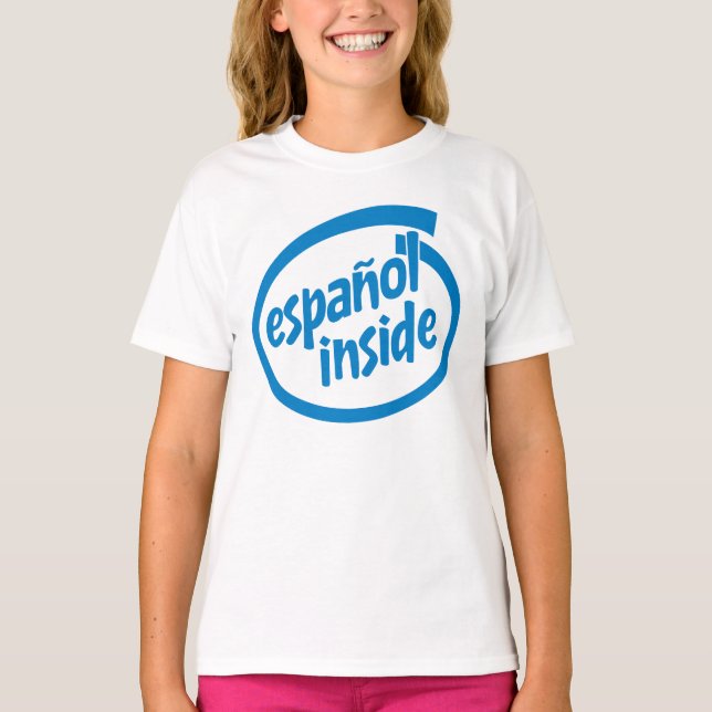 T-shirt Español inside (Devant)