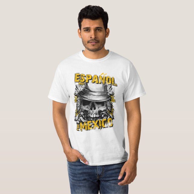 T-shirt Espanol Mexique (Devant entier)