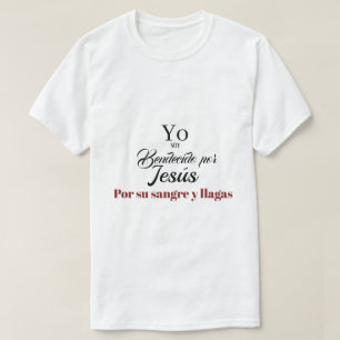 T-shirt Espanol Texto Biblico Isaias 53