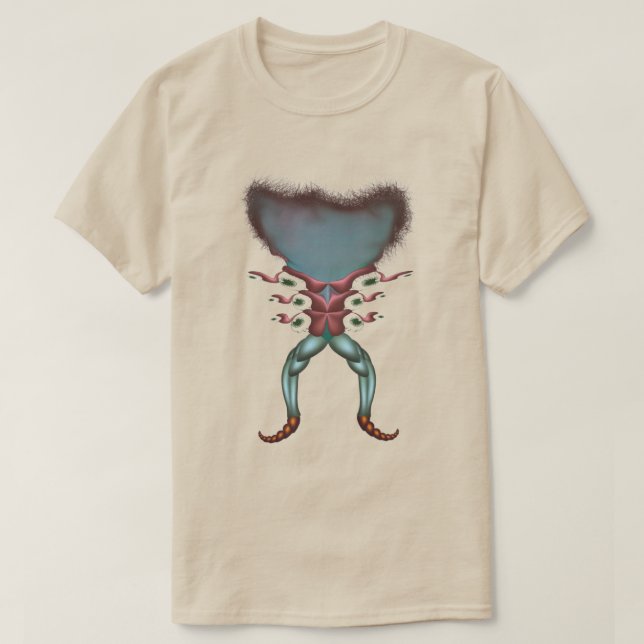 T-shirt Espèce inconnue non de ce monde (Design devant)