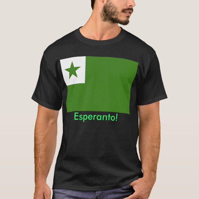T-shirt Espéranto ! (Devant)