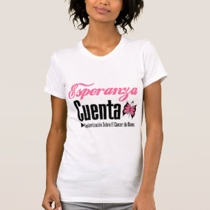 T-shirt Esperanza Cueta - Cancer De Mama