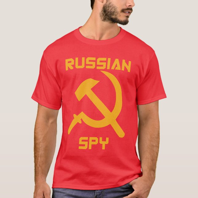 T-shirt Espion russe (Devant)