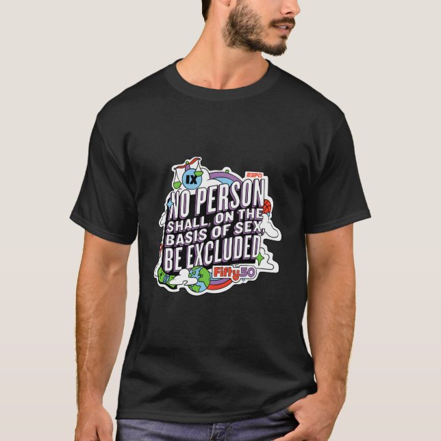 T-shirt Espn Fifty50 Personne Ne Doit (Devant)