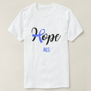 T-SHIRT ESPOIR/ALS/LOU GEHRIG'S MAASE/ UNISEX