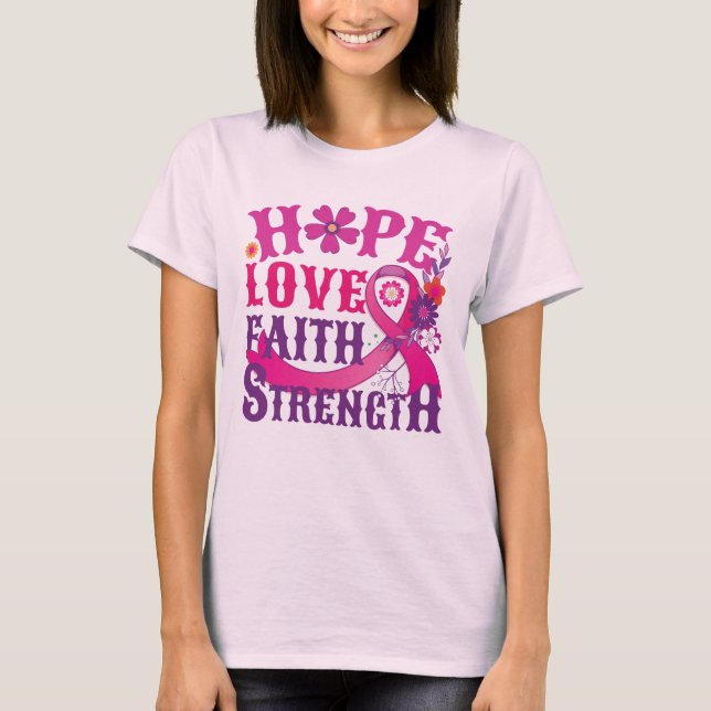 T-shirt Espoir-Amour-Foi-Force (Devant)