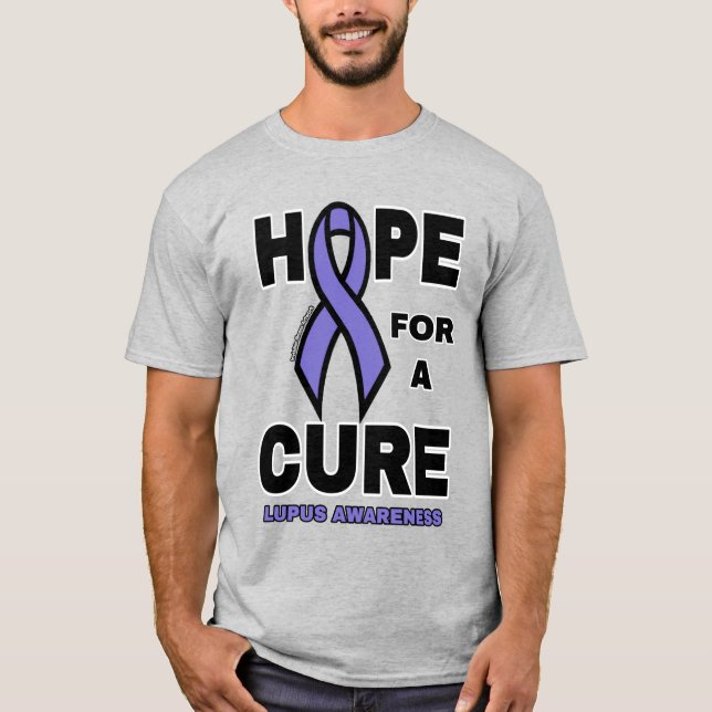 T-Shirt Espoir De Guérison Lupus (Devant)