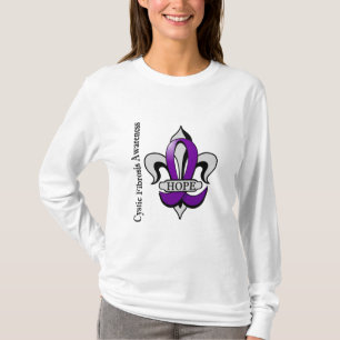 T-shirt Espoir de mucoviscidose de Fleur De Lis
