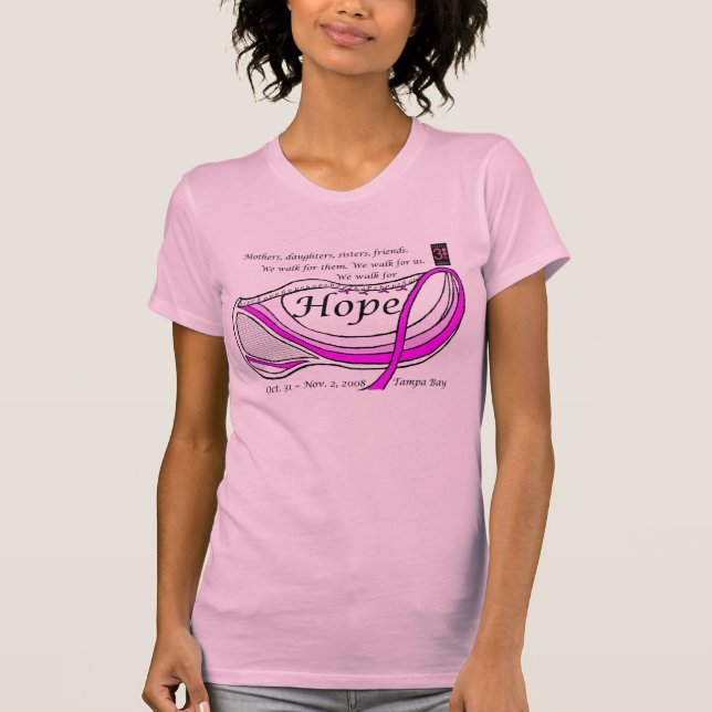 T-shirt Espoir d'équipe ! pièce en t de base (Devant)