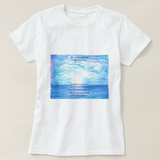 T-shirt Espoir des Lamentations (Design devant)