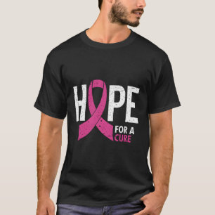 T-shirt Espoir D'Une Cure K Ribbon Sensibilisation Au Canc