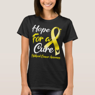 T-shirt Espoir D'Une Sensibilisation Cure Au Cancer Chez L