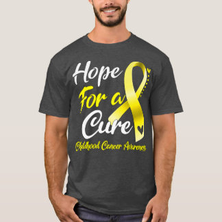 T-shirt Espoir D'Une Sensibilisation Cure Au Cancer Chez L