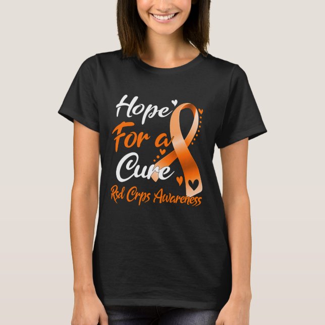 T-shirt Espoir D'Une Sensibilisation Cure Rsd Crps (Devant)