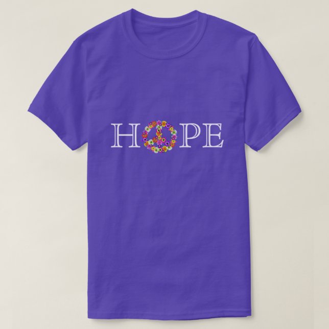 T-shirt Espoir et paix (Design devant)