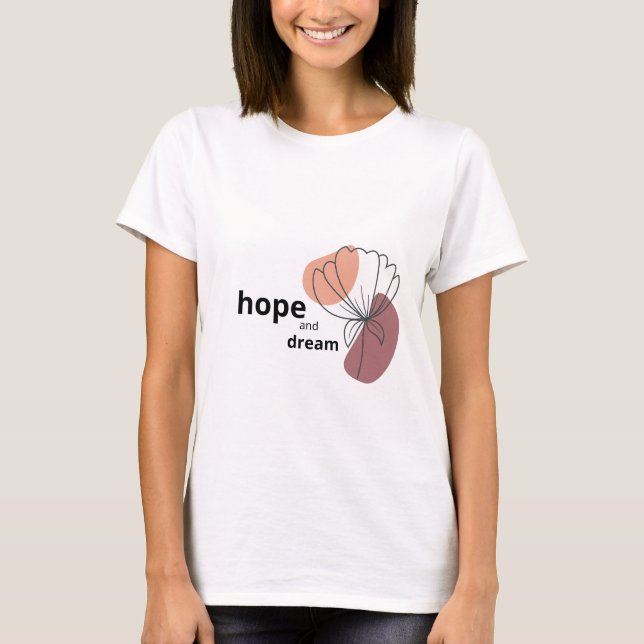 T-shirt Espoir et rêve (Devant)