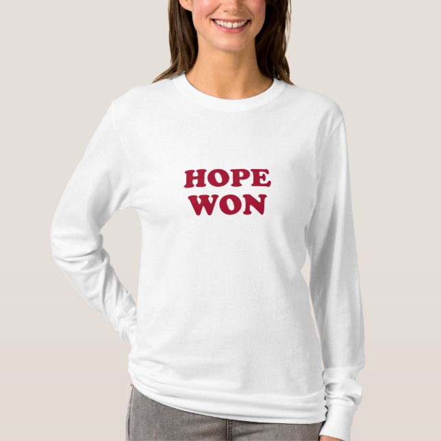 T-shirt Espoir gagné (Devant)