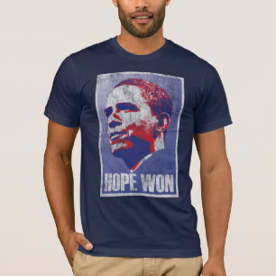 T-shirt Espoir gagné ! - Président de Barack Obama Des