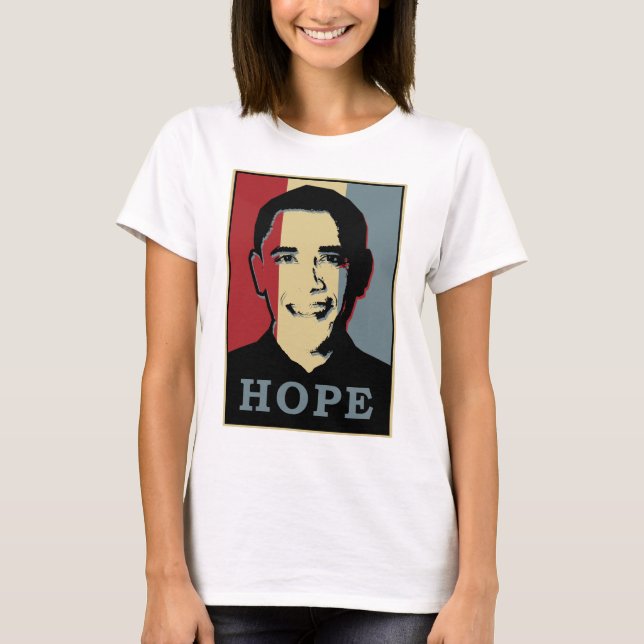 T-shirt Espoir Obama (Devant)