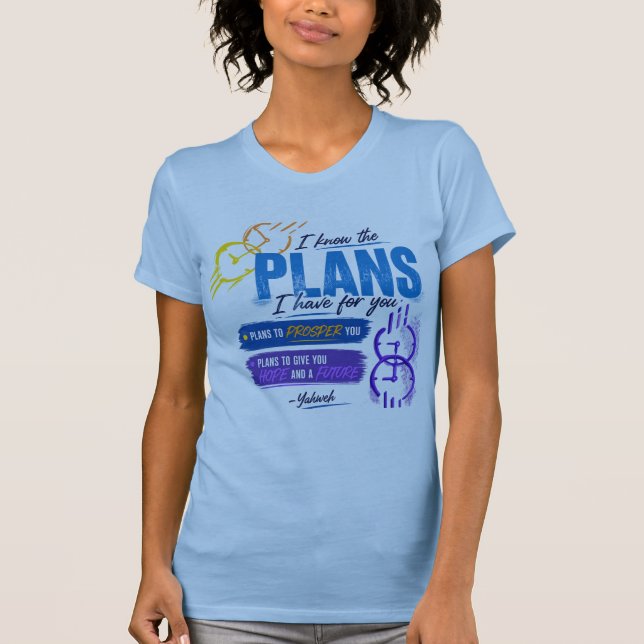 T-shirt Espoir. Objectif. Promesse. (Devant)