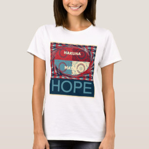 T-shirt Espoir Pacifique : Un Design Calme Hakuna Matata