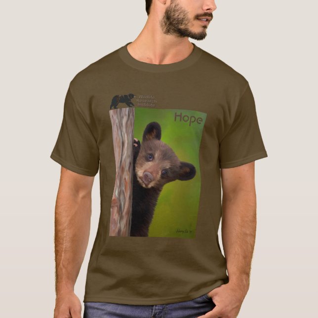 T-shirt Espoir par Nancy Liu - longue douille (Devant)