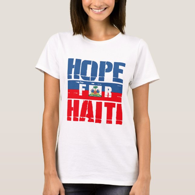 T-shirt Espoir pour le Haïti (Devant)