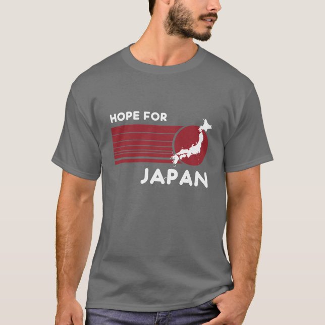 T-Shirt Espoir pour le Japon (Devant)